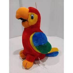 Beautiful Paul Hamburg the Parrot Plush Toy 14"